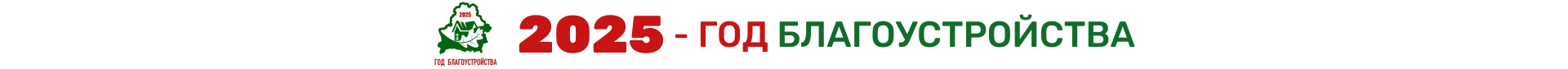 2025 - Год благоустройства!